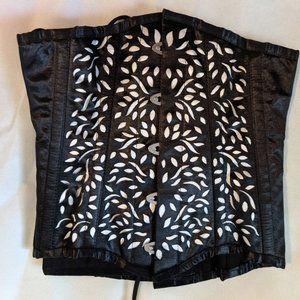 Steel boning corset